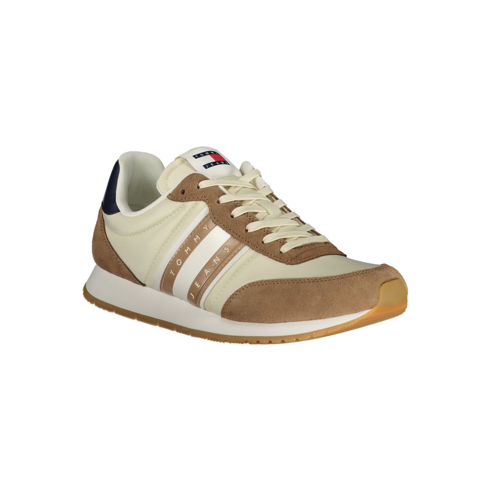 Tommy Hilfiger Beige Polyester Sneaker