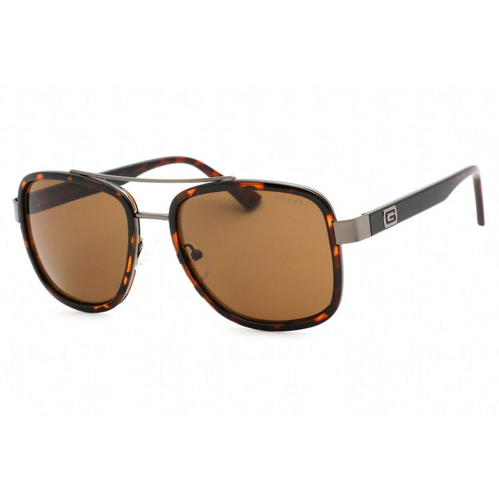 Guess Brown Metal Sunglasses