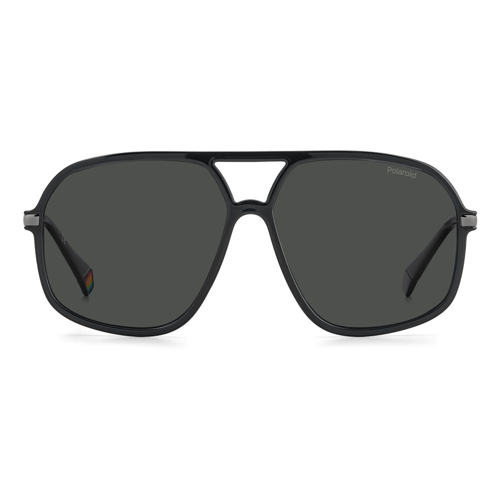 Polaroid Gray Plastic Sunglasses