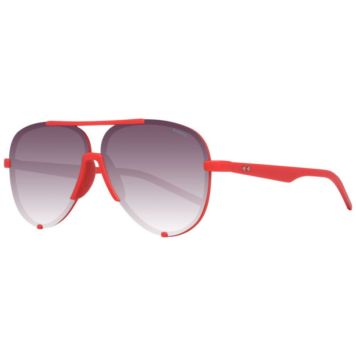 Polaroid Red Plastic Sunglasses