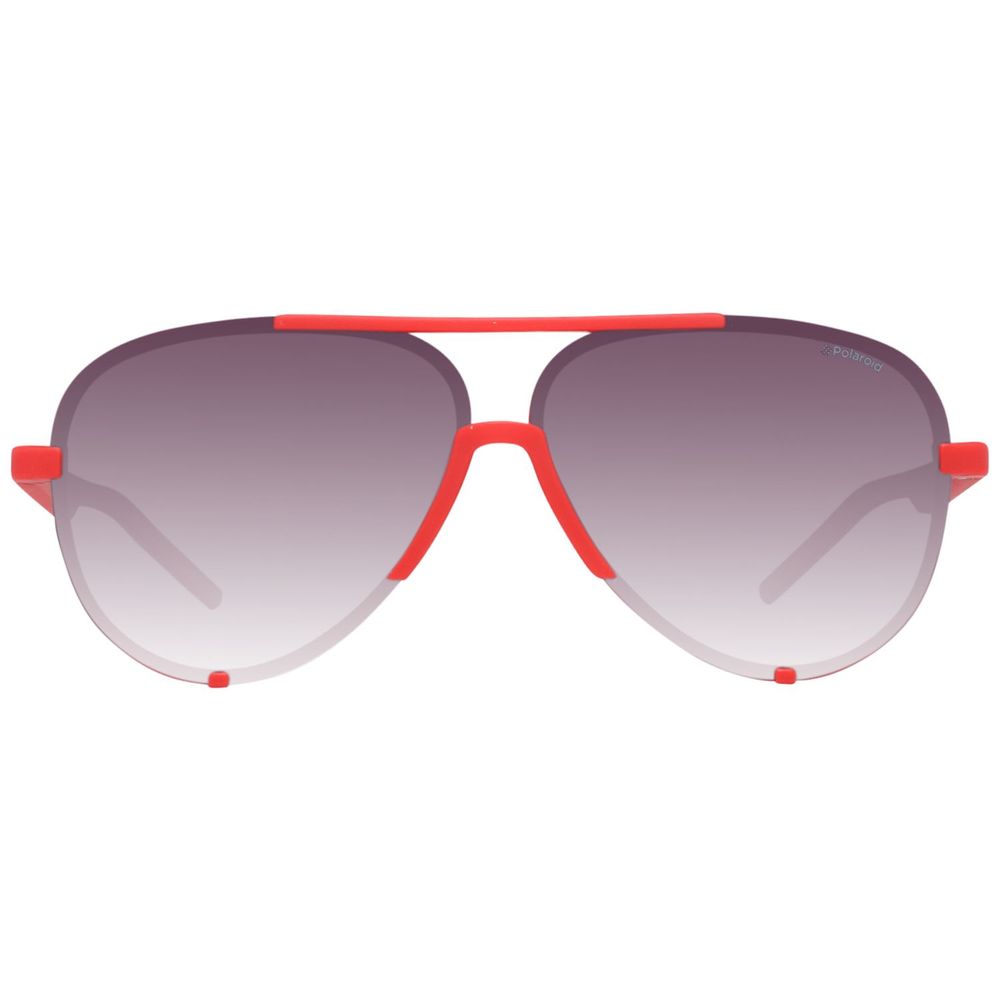 Polaroid Red Plastic Sunglasses