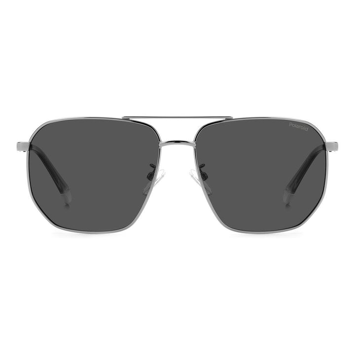 Polaroid Gray Metal Sunglasses