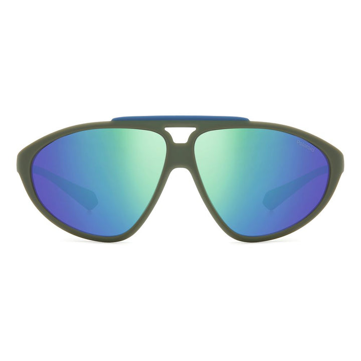 Polaroid Green Rubber Sunglasses