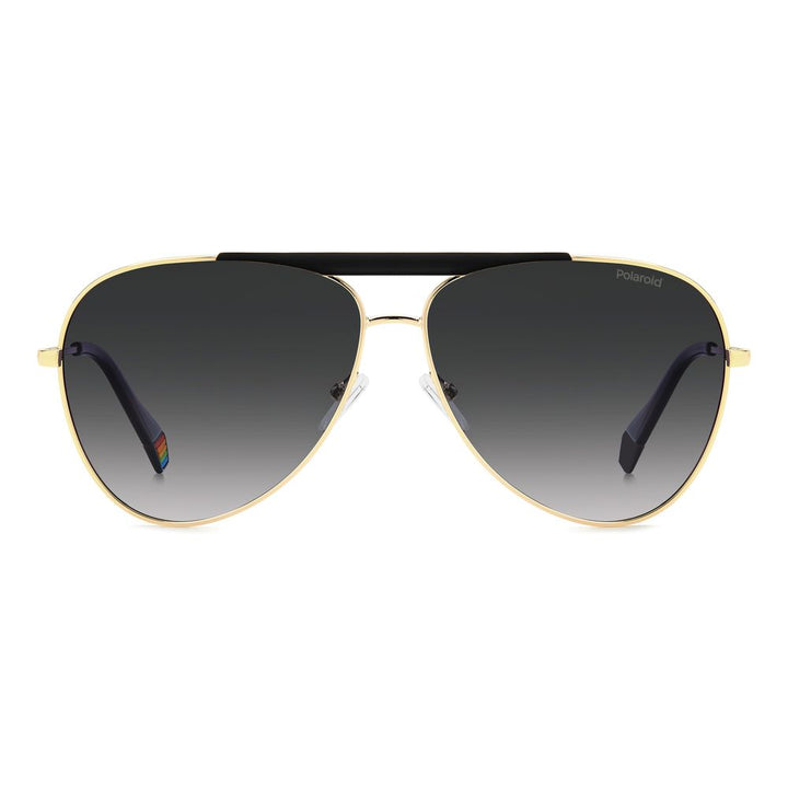 Polaroid Black Metal Sunglasses