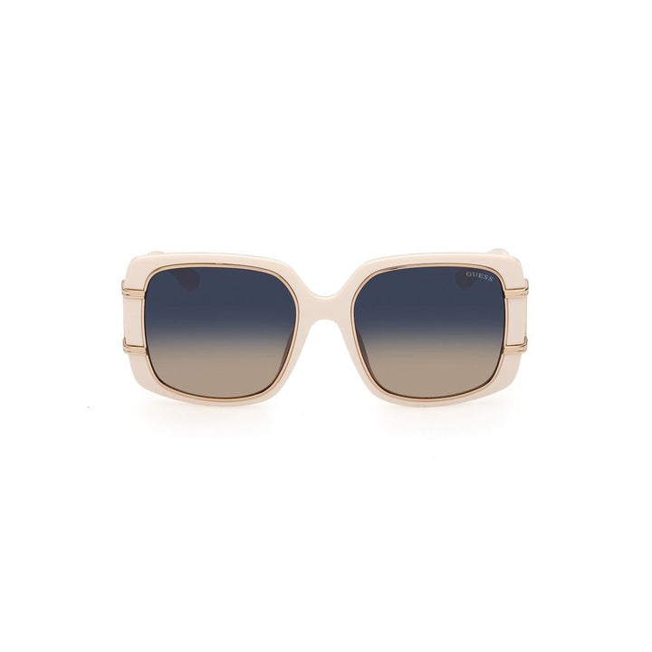 Guess White Injected Sunglasses