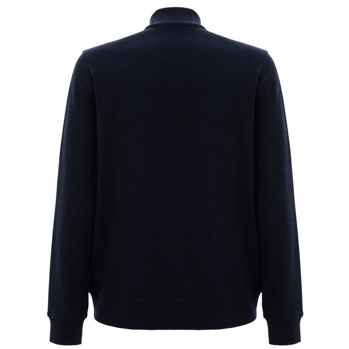 Corneliani Blue Cotton Sweater