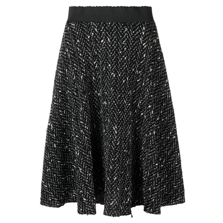 Dolce & Gabbana Black Wool Skirt