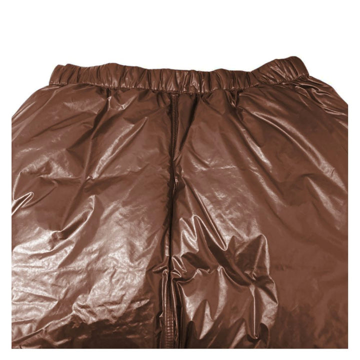 Jil Sander Brown Nylon Skirt