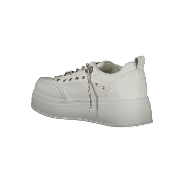 Laura Biagiotti White Polyester Sneaker