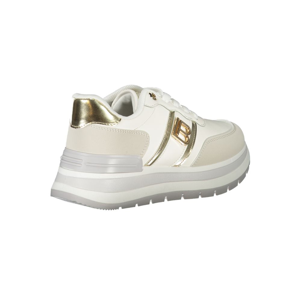 Laura Biagiotti White Polyester Sneaker