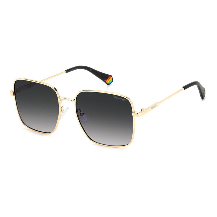 Polaroid Gold Metal Sunglasses