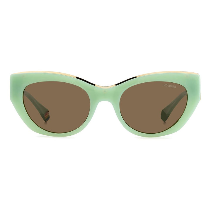 Polaroid Green Resin Sunglasses