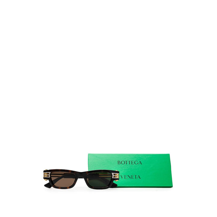 Bottega Veneta Brown Acetate Sunglasses