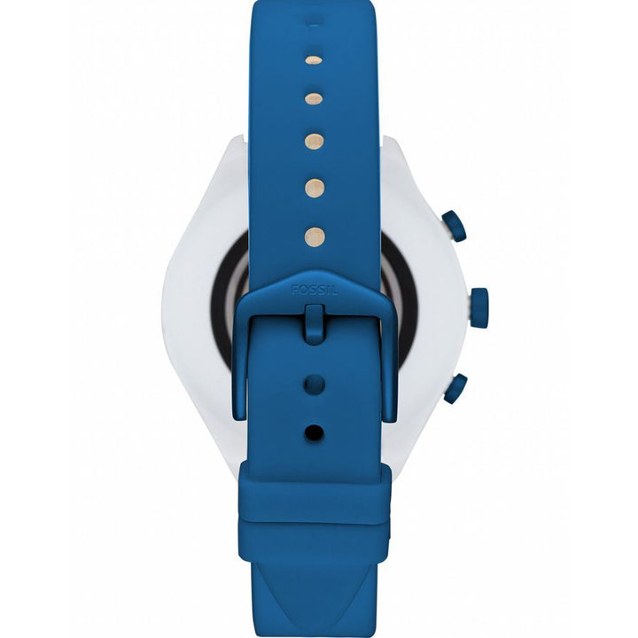 Fossil Blue Silicone Watch