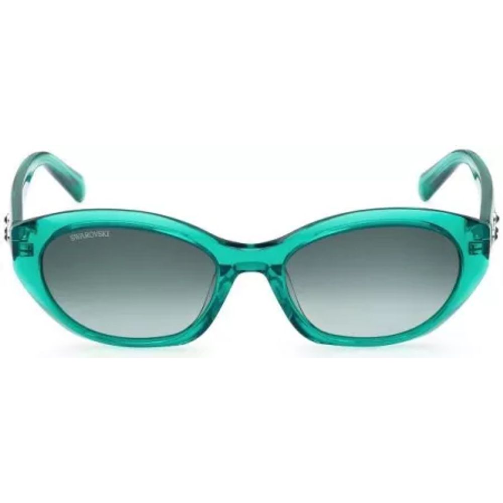 Swarovski Green Plastic Sunglasses