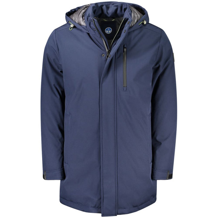 North Sails Blue Polyester Jacket