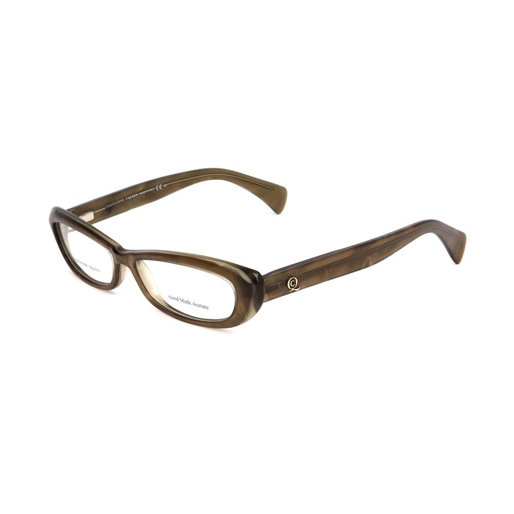 Alexander McQueen Beige Acetate Frames