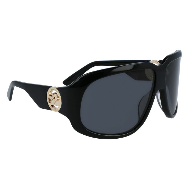 Longchamp Black Acetate Sunglasses