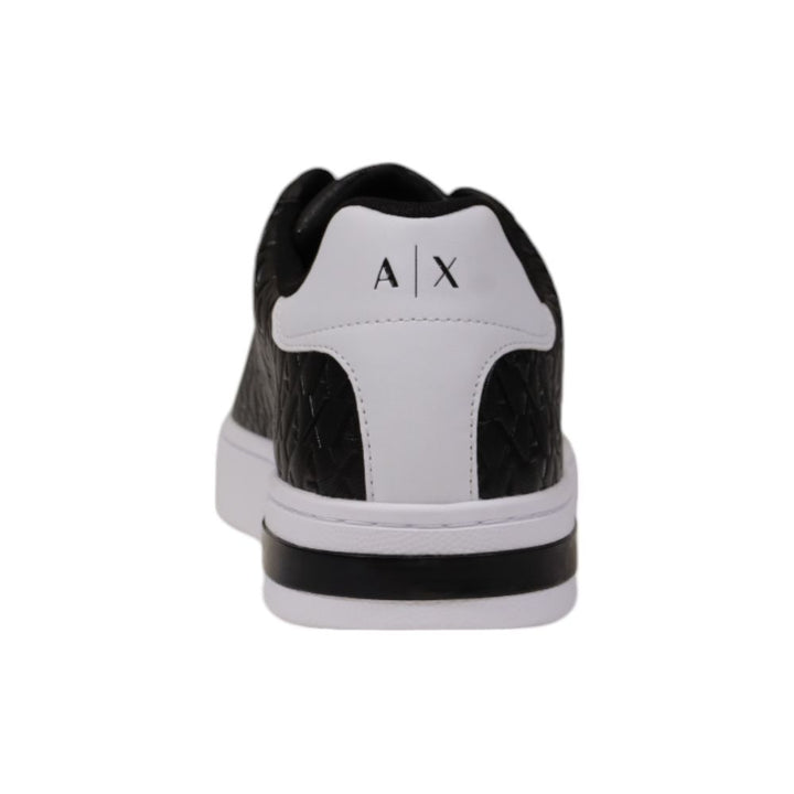 Armani Exchange Black Polyester Sneaker