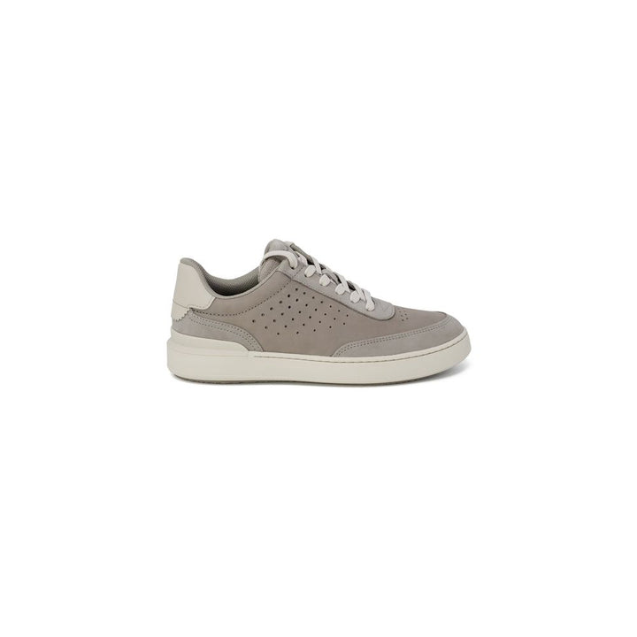 Clarks Gray Suede Sneaker