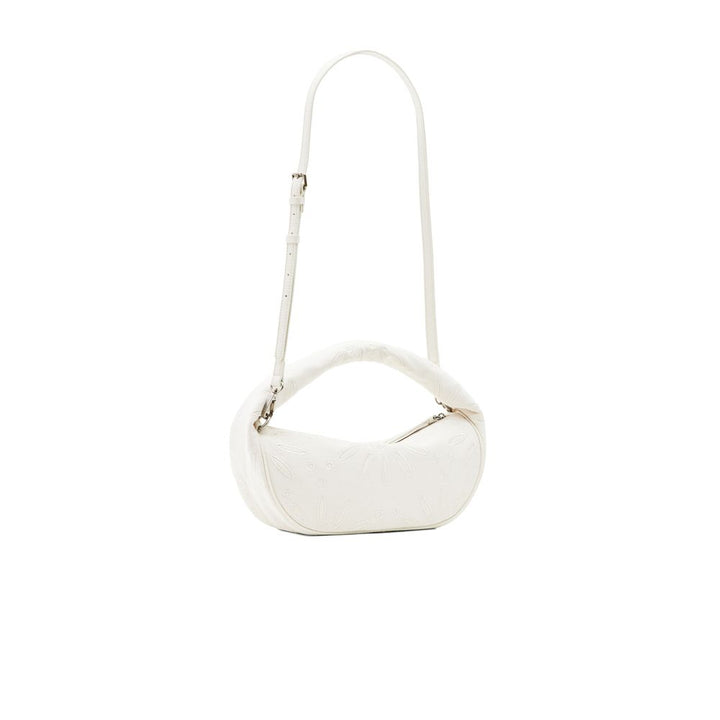 Desigual Cream Juta Handbag