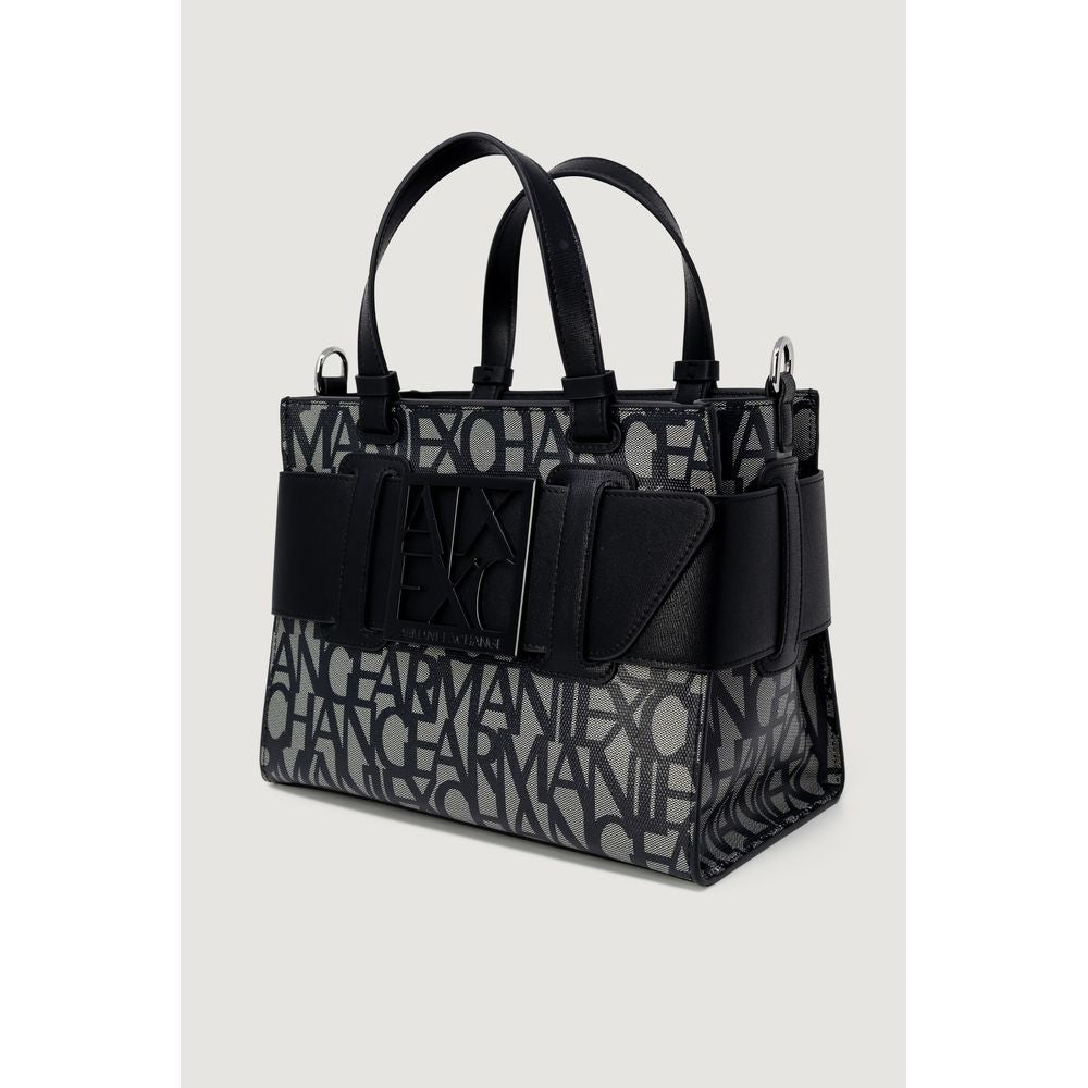 Armani Exchange Black Polyethylene Handbag