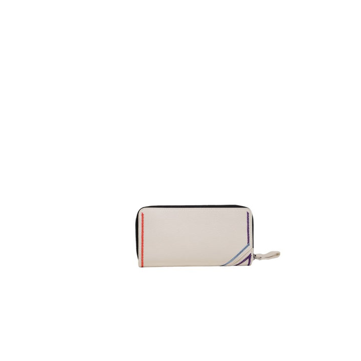 Desigual Cream Polyethylene Wallet