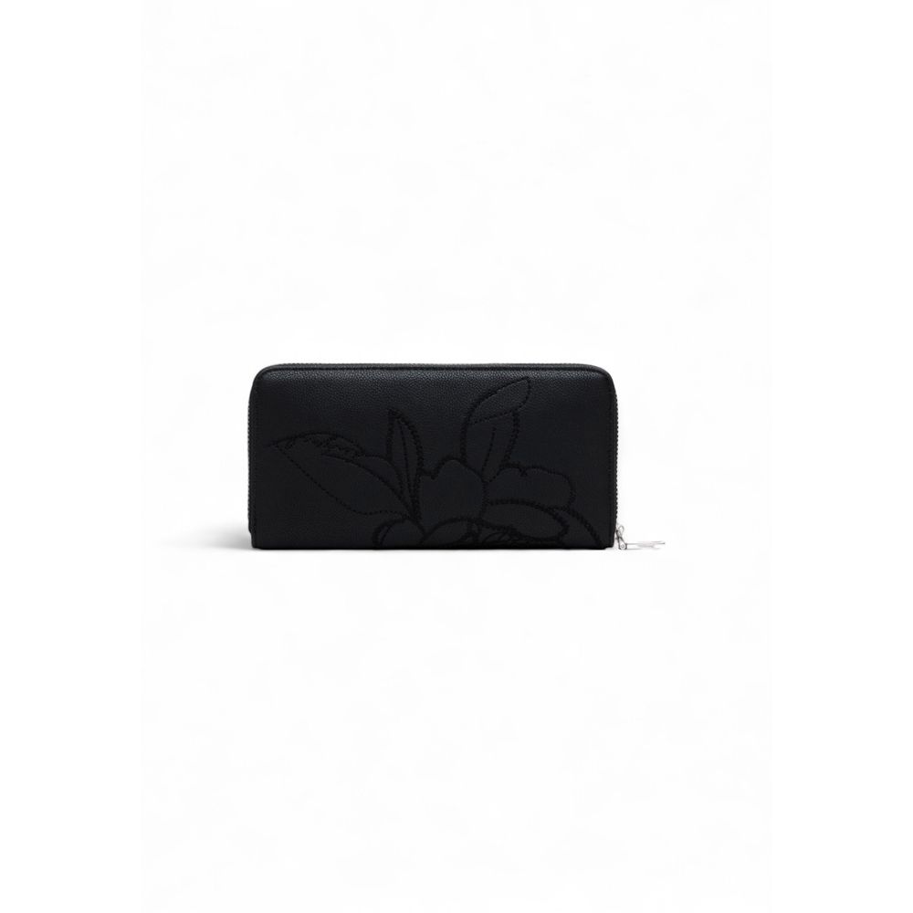 Desigual Black Polyethylene Wallet