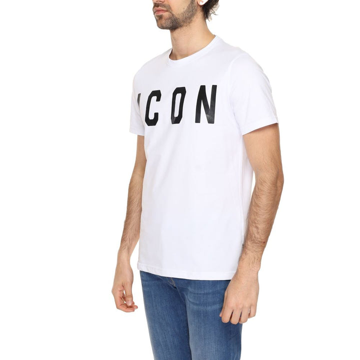 Icon White Cotton T-Shirt