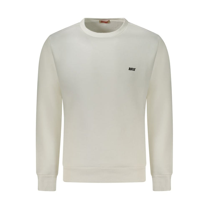 Rifle White Cotton Sweater