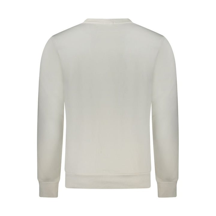 Rifle White Cotton Sweater