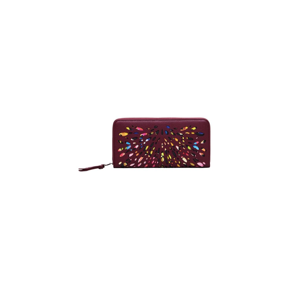 Desigual Purple Polyethylene Wallet