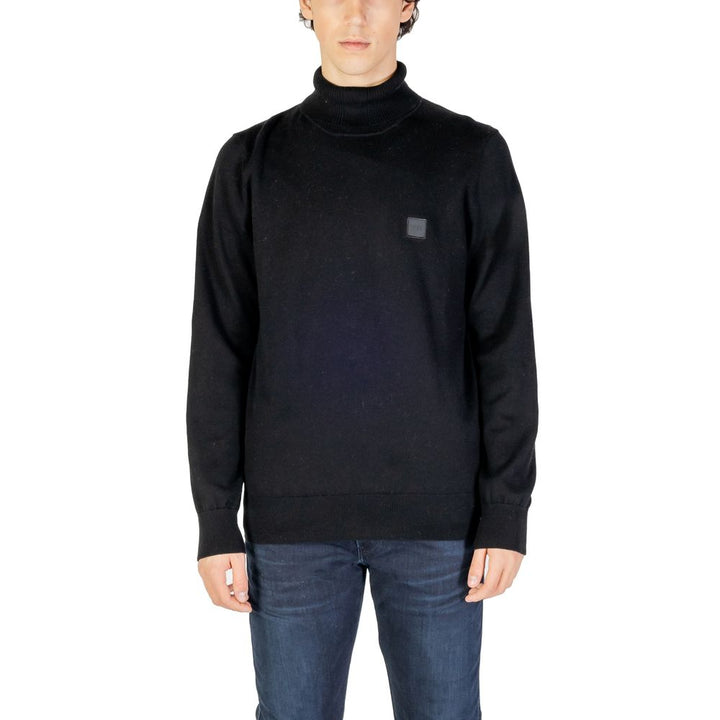 Hugo Boss Black Cotton Sweater