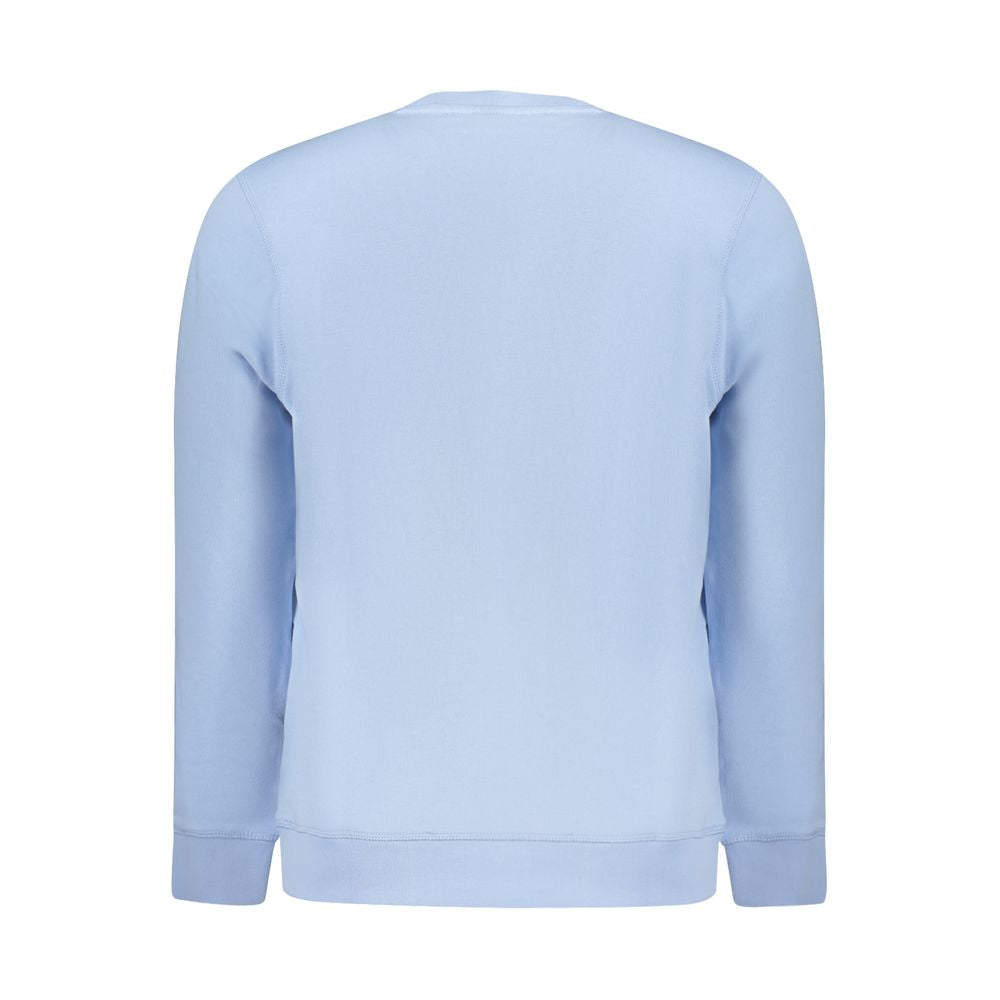 Hugo Boss Light Blue Cotton Sweater