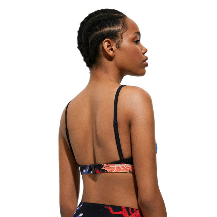 Desigual Black Polyester Swimwear