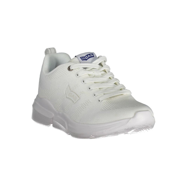 Gas White Artificial Leather Sneaker