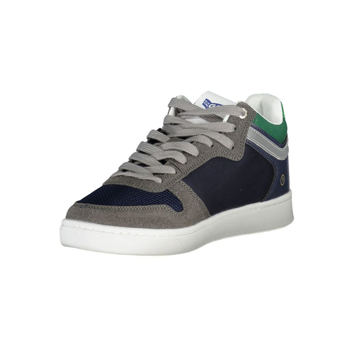 Gas Blue Polyester Sneaker