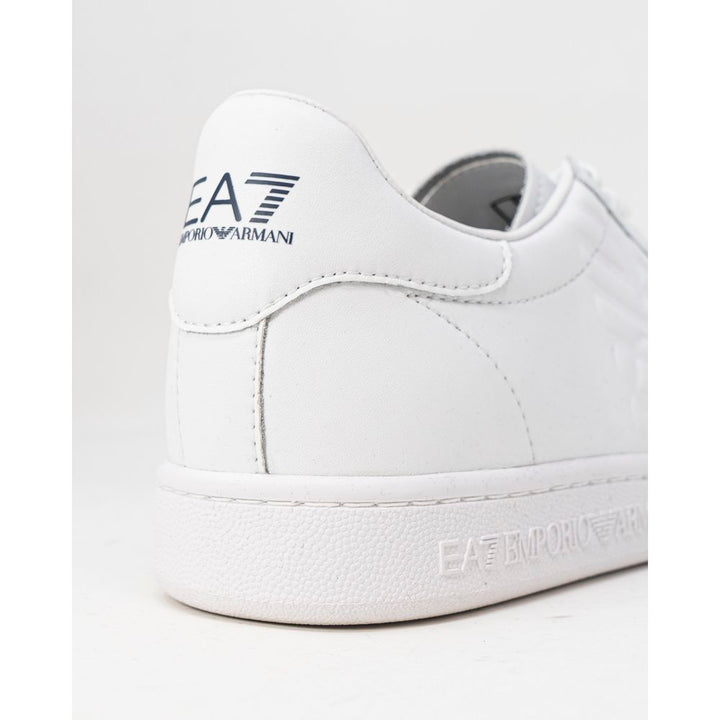 EA7 Emporio Armani White Polyethylene Sneaker