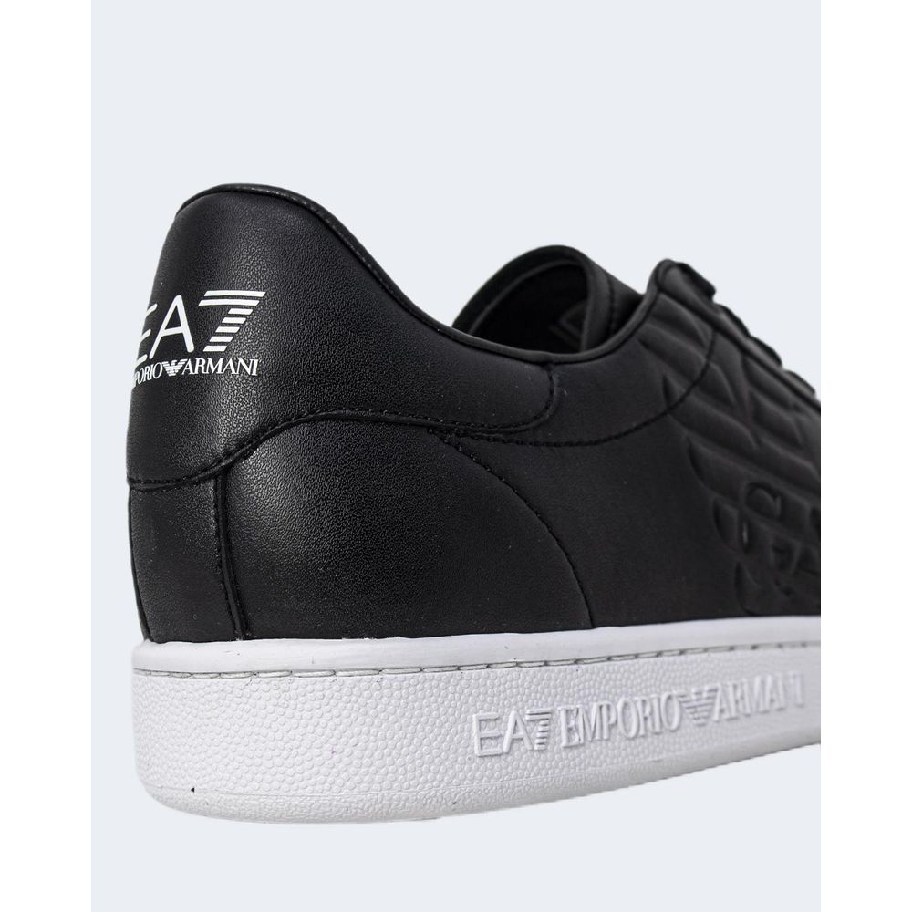 EA7 Emporio Armani Black And White Polyethylene Sneaker