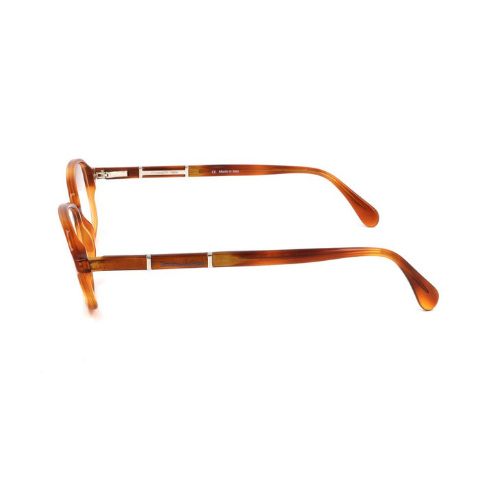 Ermenegildo Zegna Brown Plastic Frames