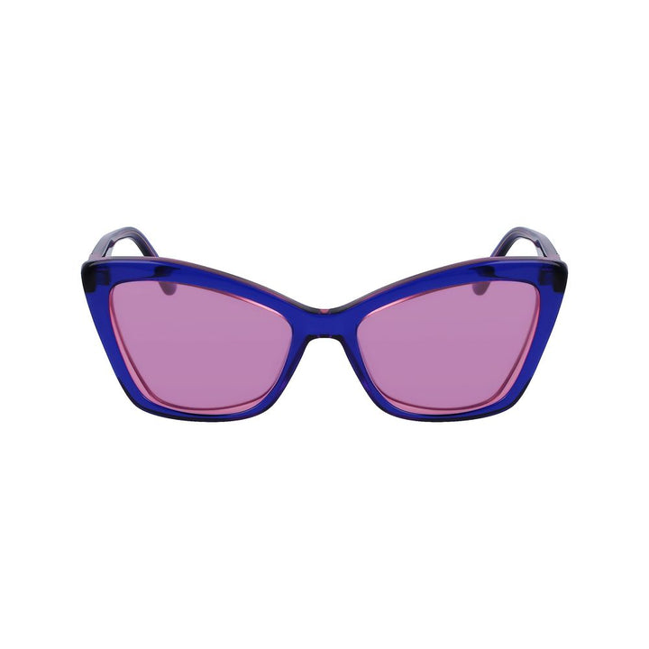 Karl Lagerfeld Blue Acetate Sunglasses