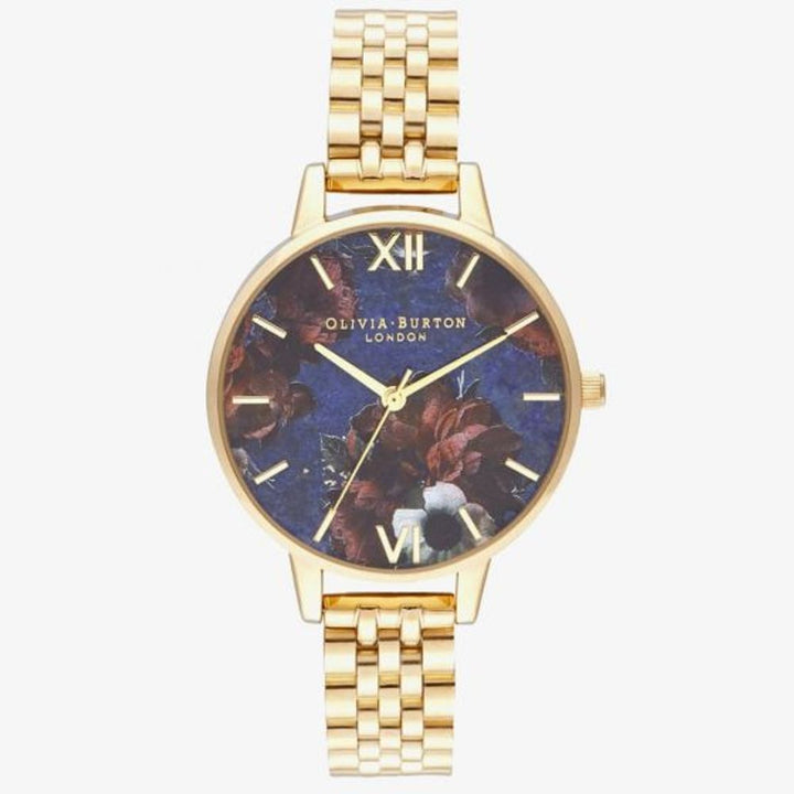 Olivia Burton Gold Steel Watch