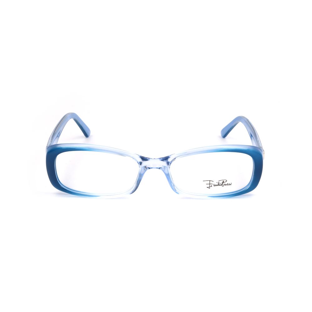 Emilio Pucci Blue Plastic Frames