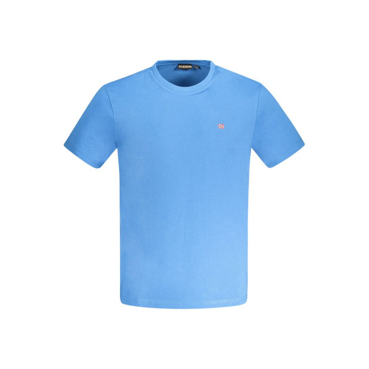 Napapijri Blue Cotton T-Shirt