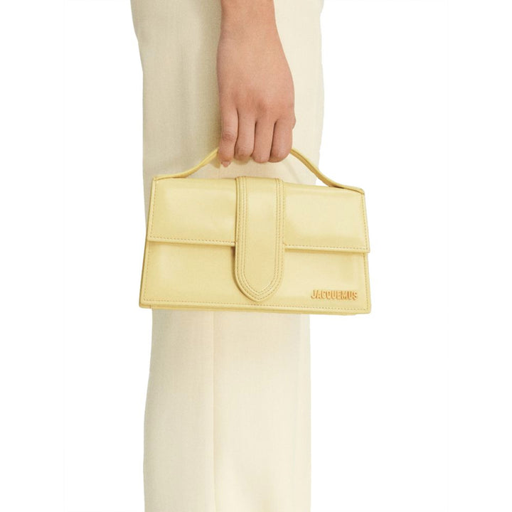 Jacquemus Yellow Leather Handbag