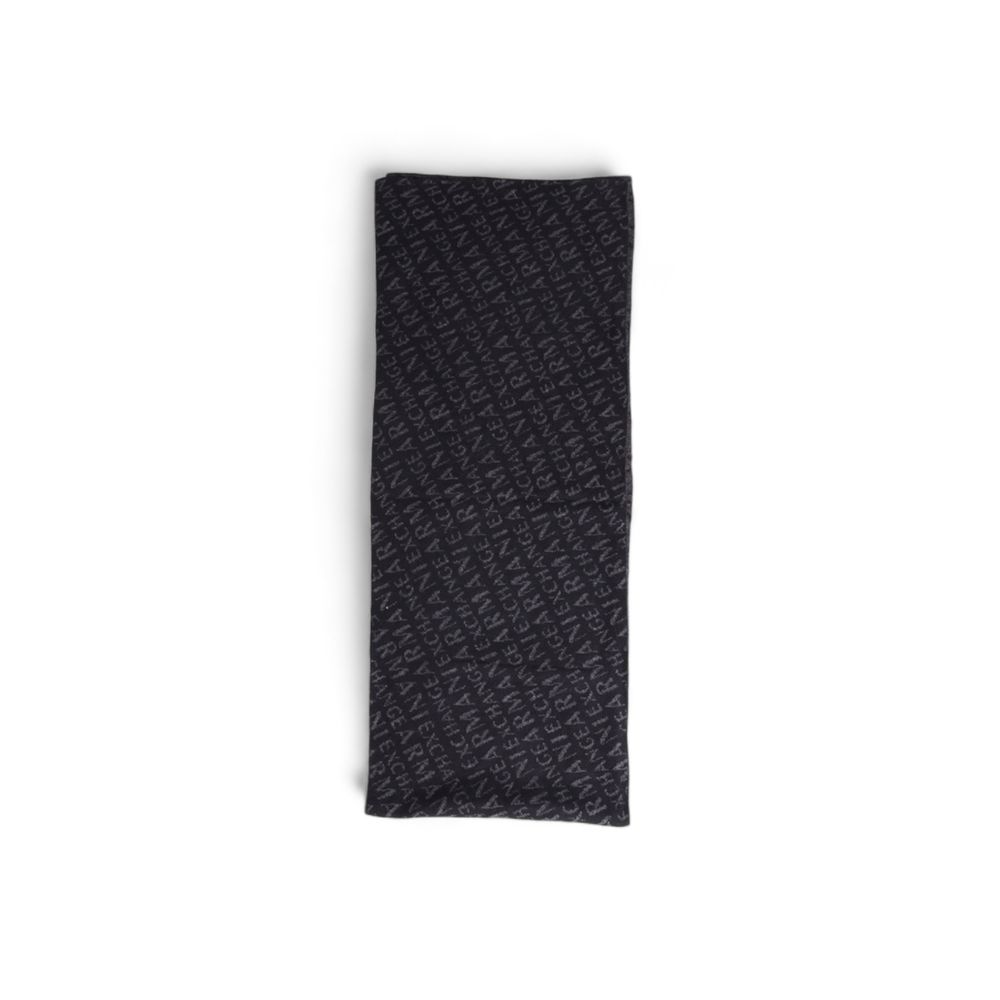 Armani Exchange Gray Polyamide Scarf