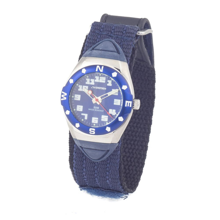 Chronotech Blue Textile Watch