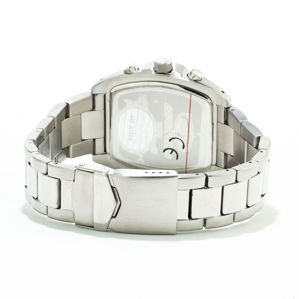 Chronotech Silver Steel Watch