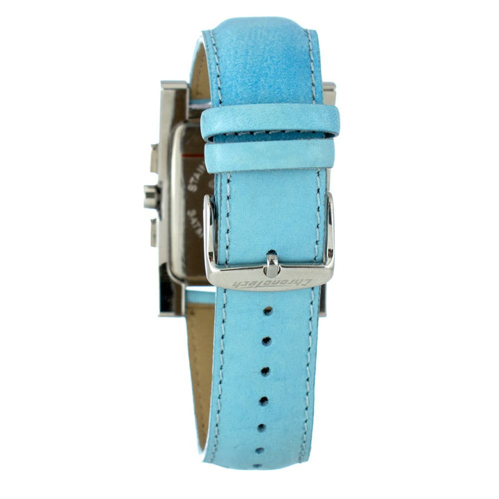 Chronotech Blue Leather Watch