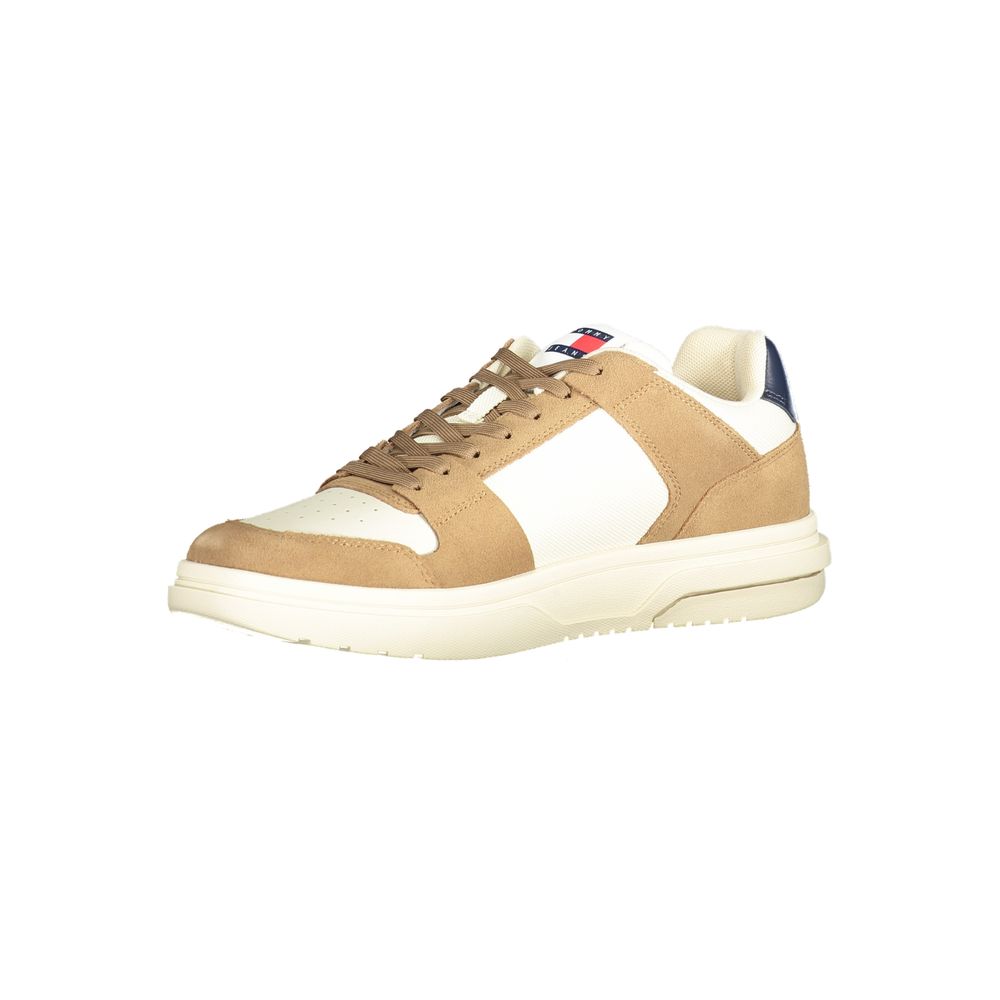 Tommy Hilfiger Beige Polyester Sneaker